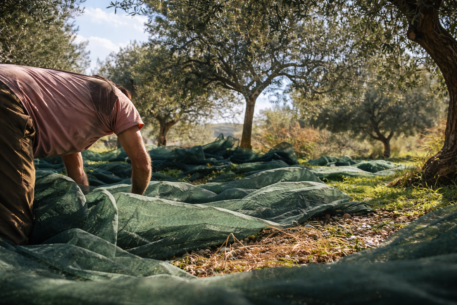 Vita rurale: reti tra gli alberi