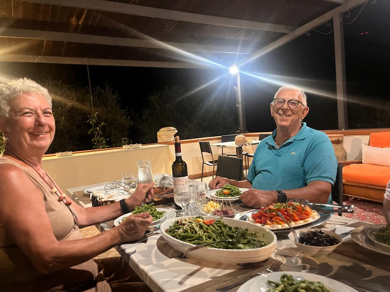 Dinner with your hosts at Mariscò